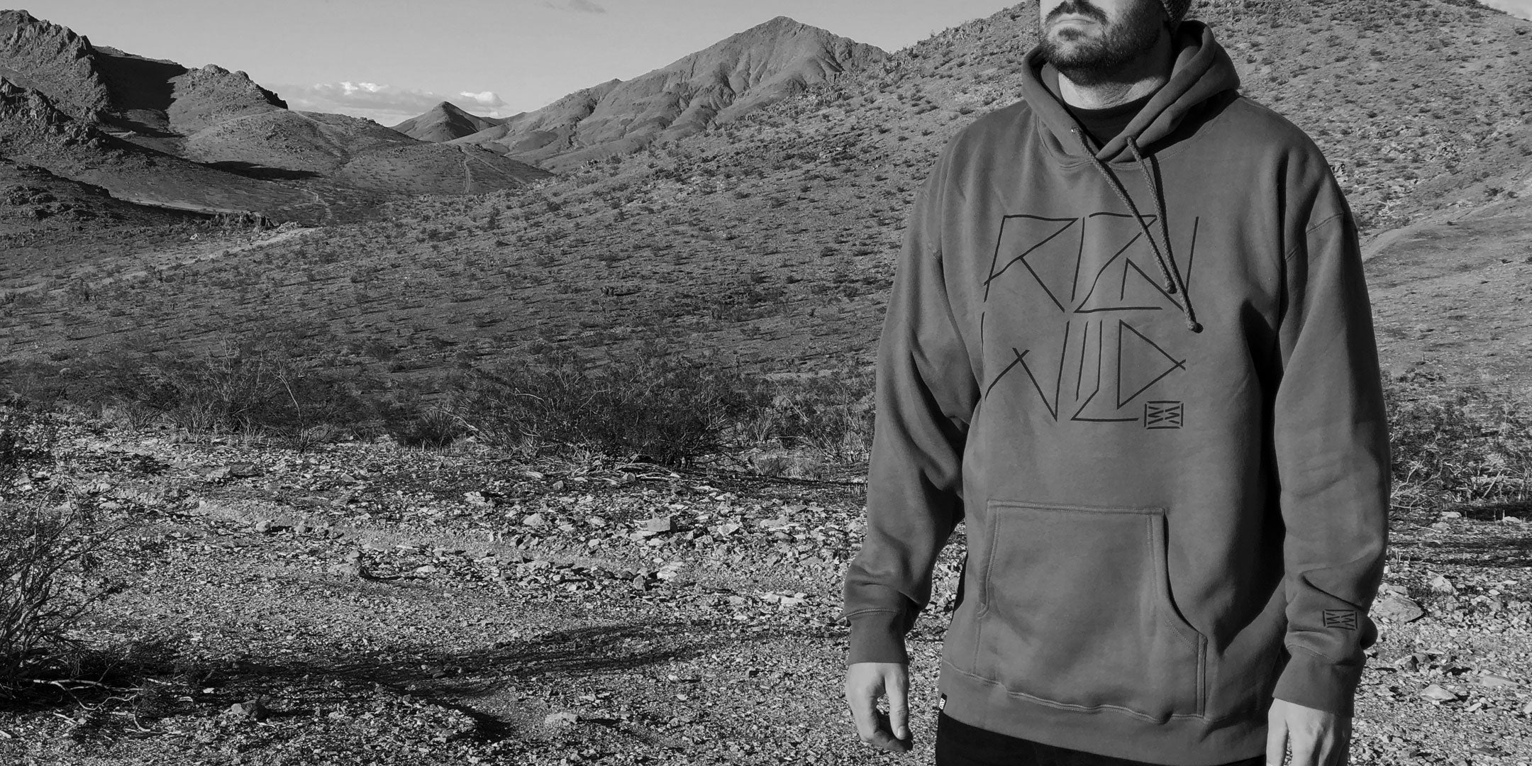 RIZNWILD men’s sweatshirt designed for life outside