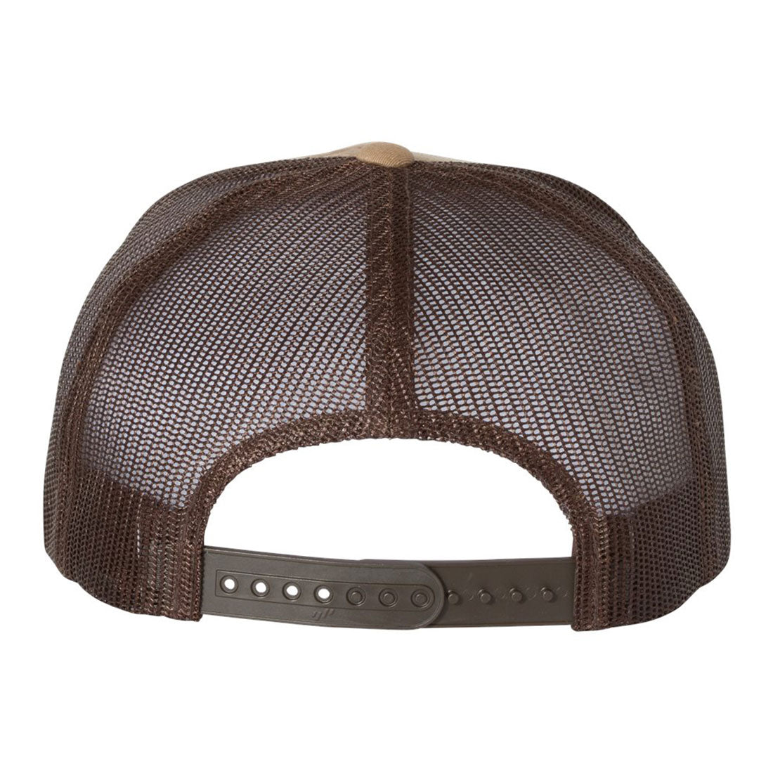 Creep Flat Bill Trucker Hat in Multicam Arib/Brown