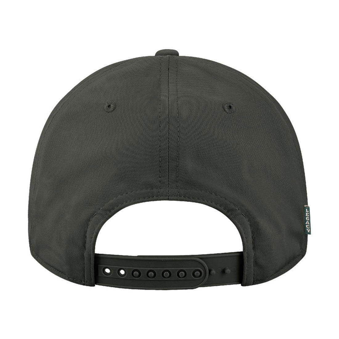Creep Curved Bill Rope Hat in Black