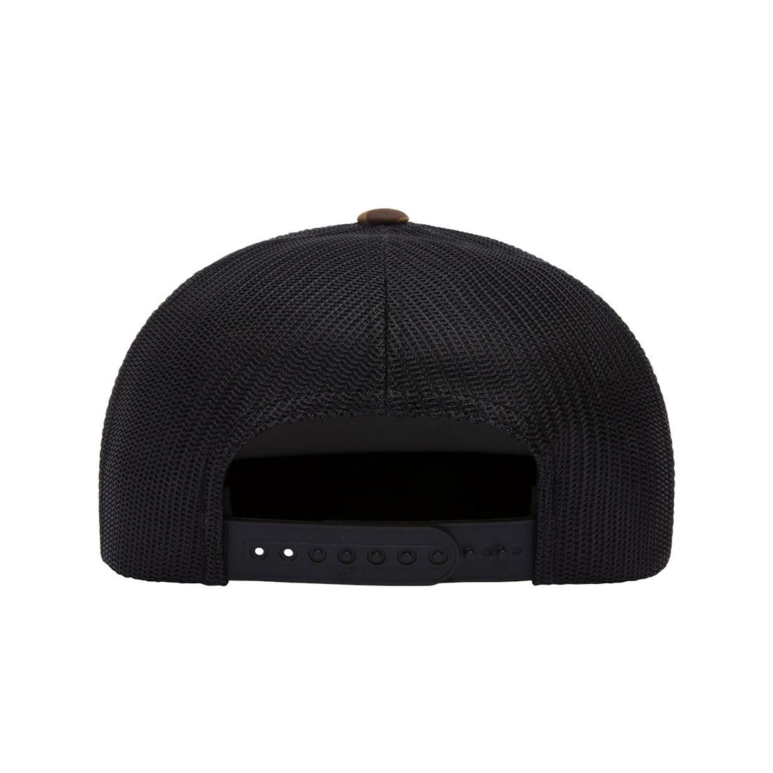 RIZNWILD Icon Trucker Hat in Green Camo and Black Mesh