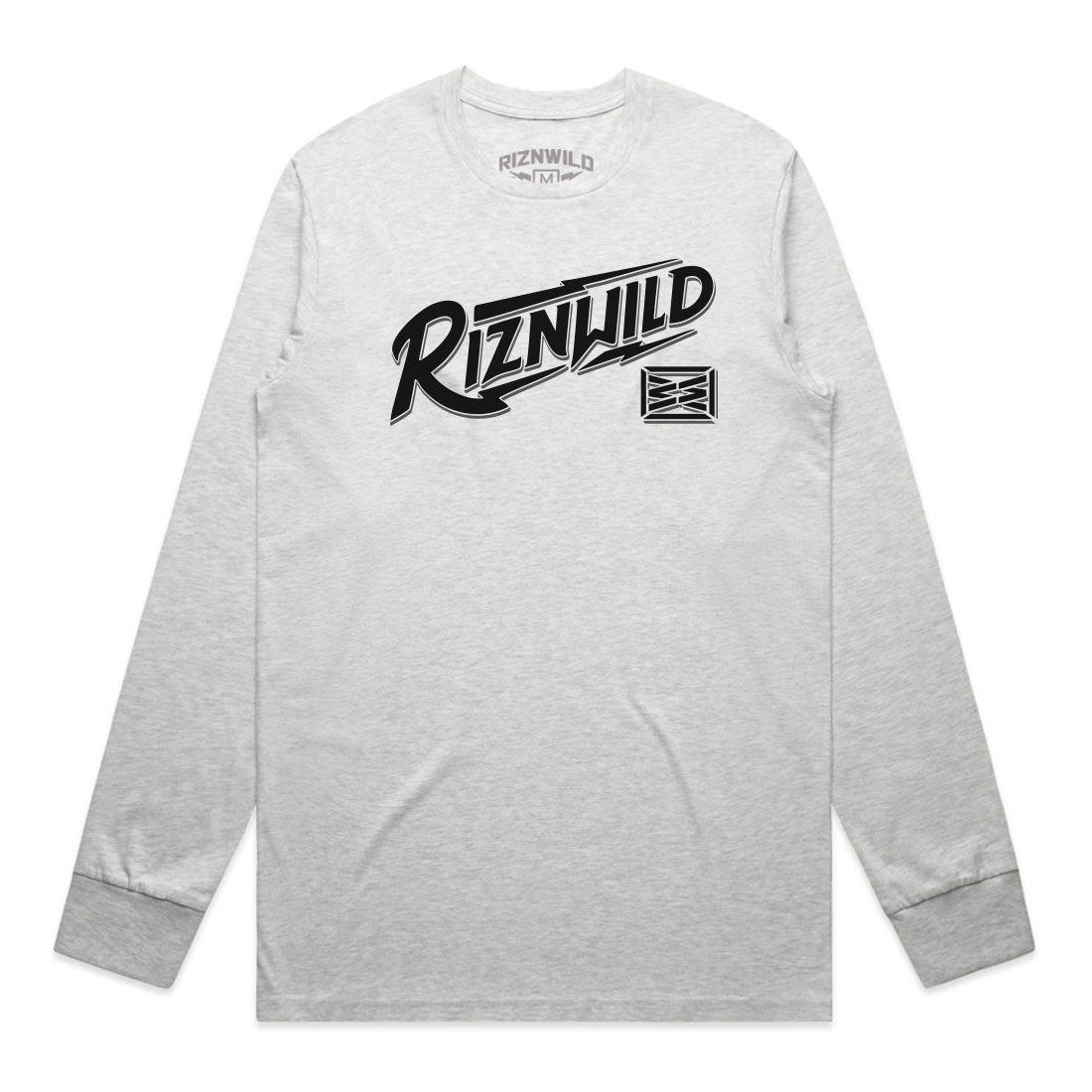 Voltage Men's Long Sleeve Staple Tee in Ash Heather