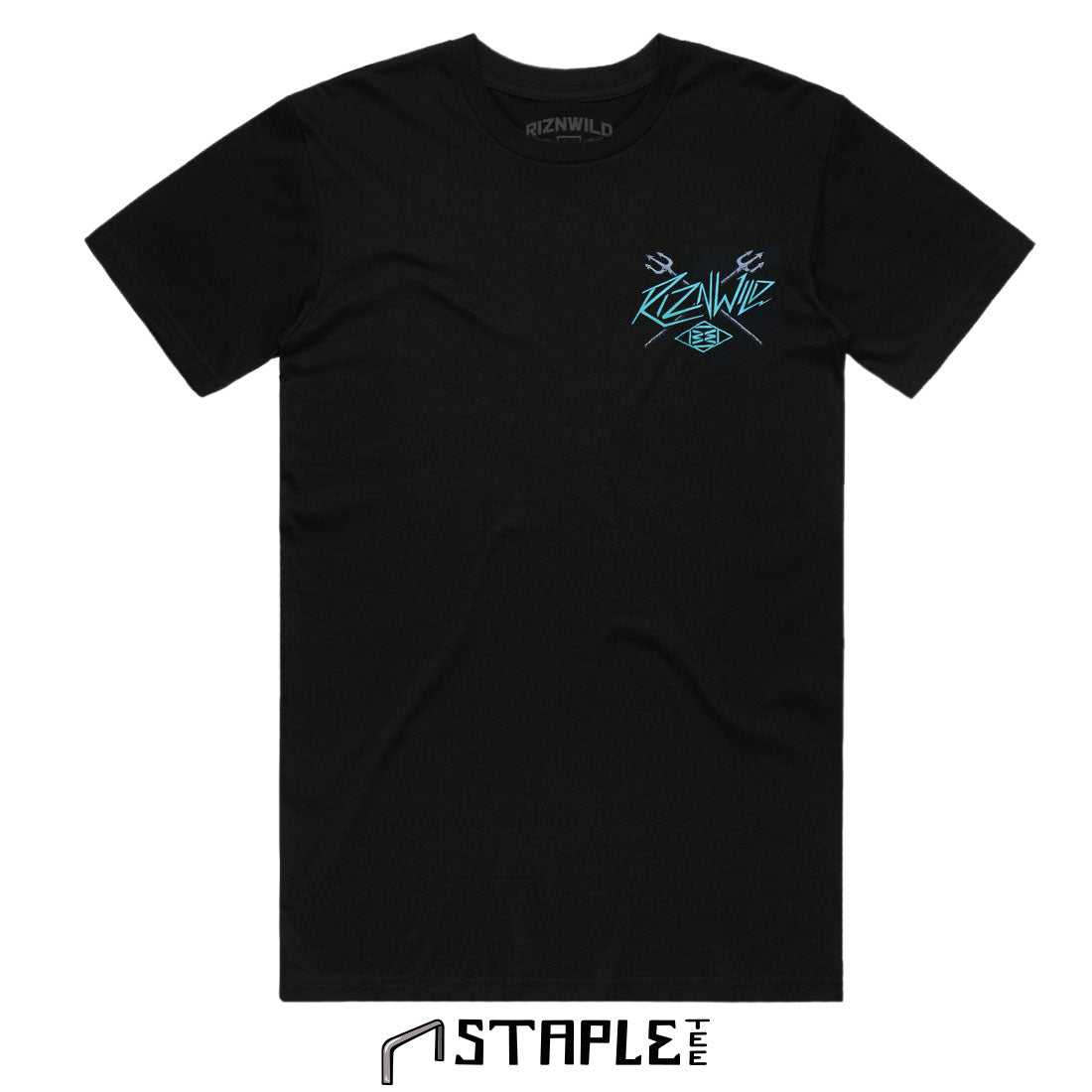 Neptune Men's Staple Tee in Black
