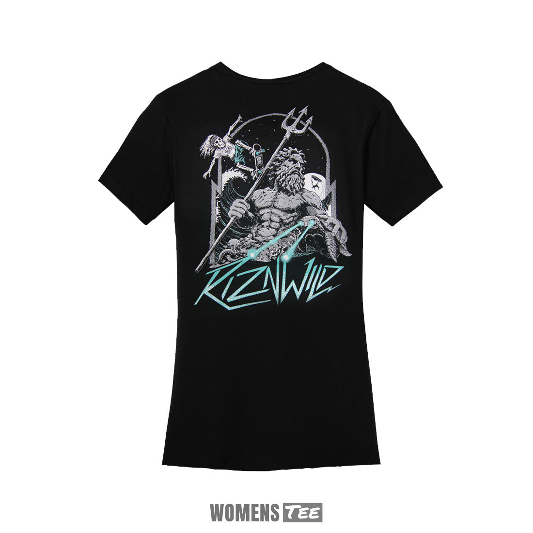 Neptune Women's Short Sleeve Tee in Black