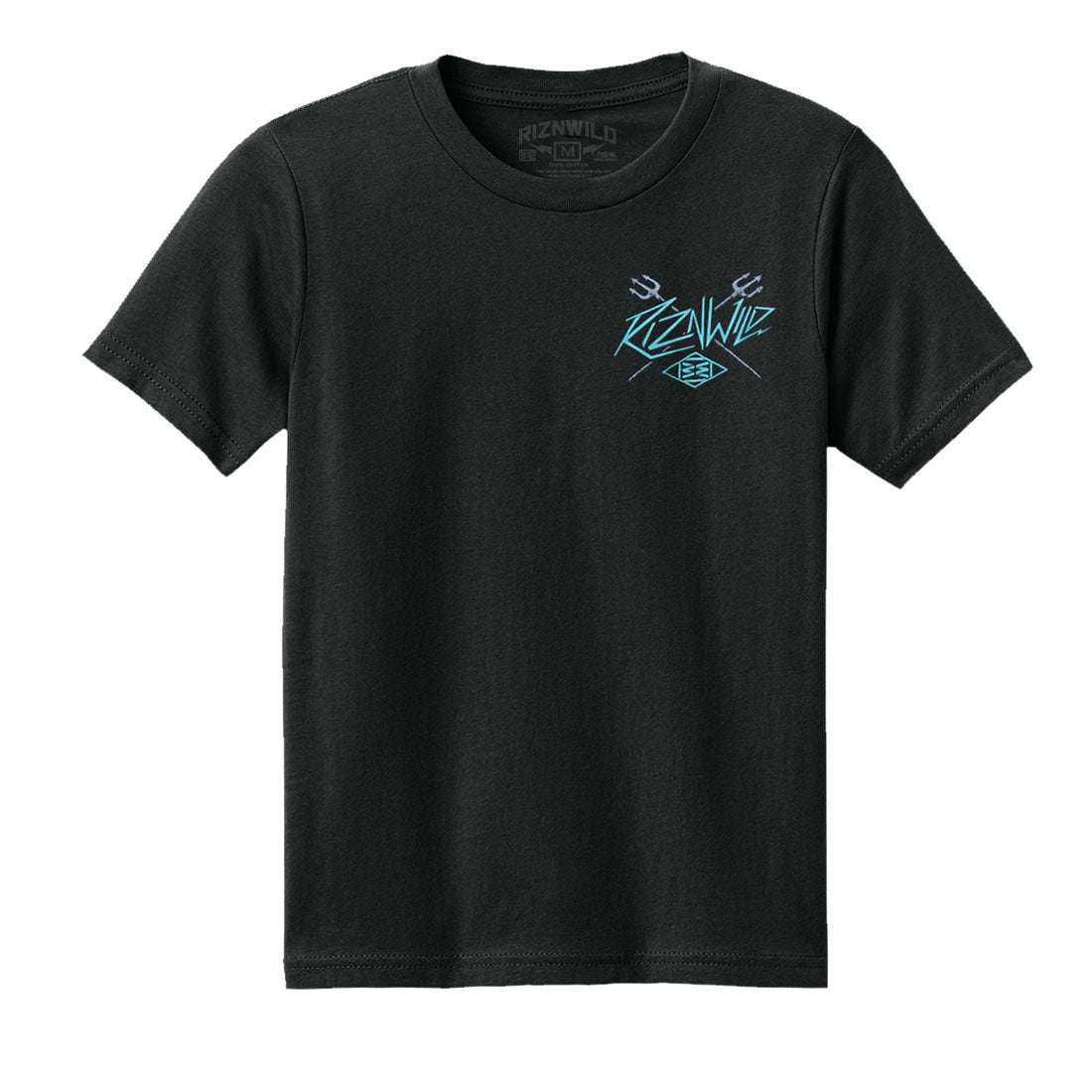 Neptune Youth Tee in Black