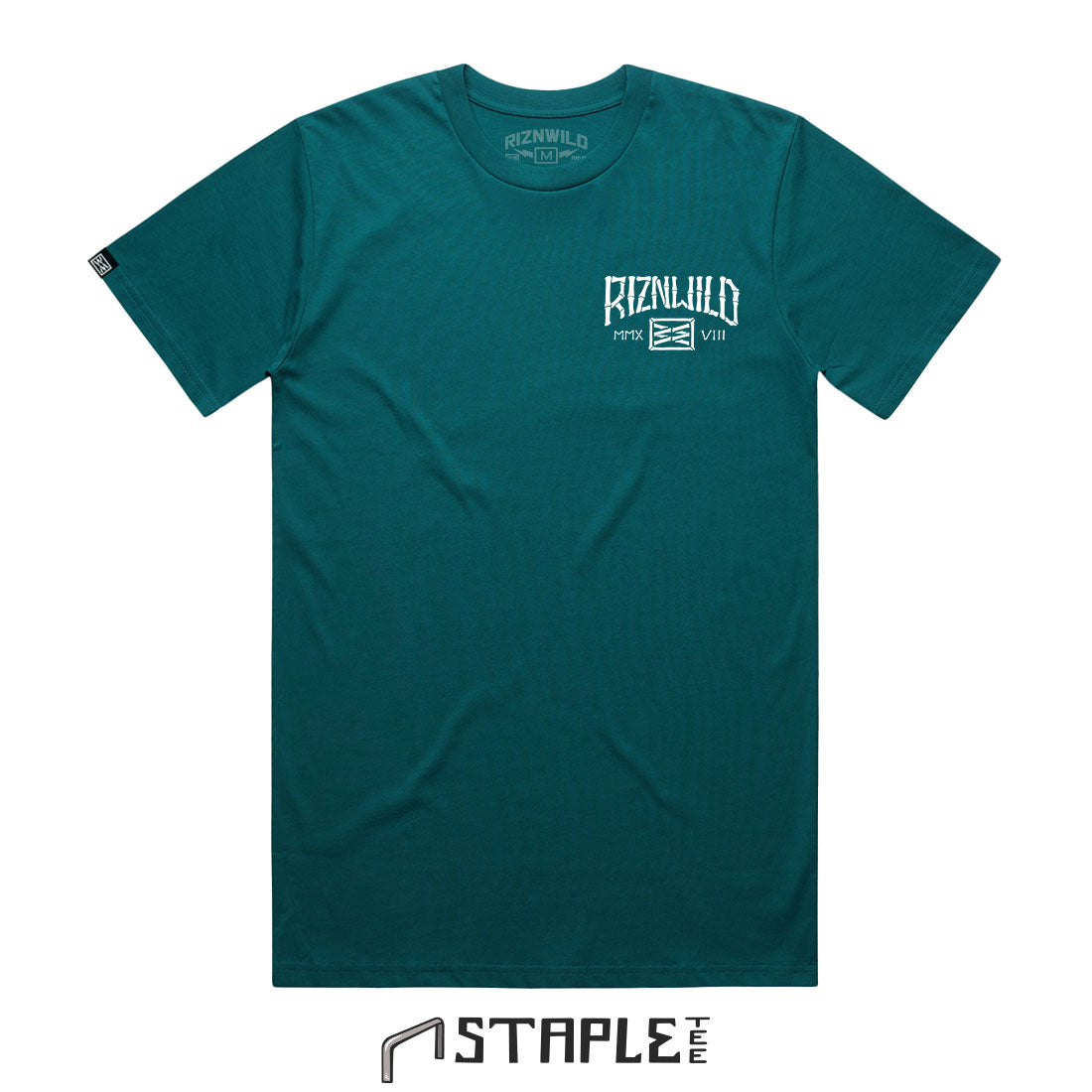 RIZNWILD BONE STYLE LEFT CHEST SCREEN PRINT