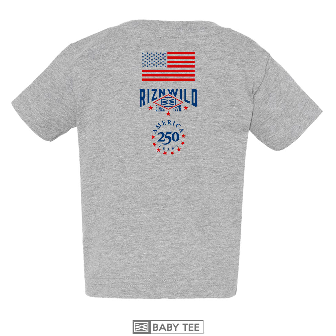 Freedom 250 Toddler Tee in Heather