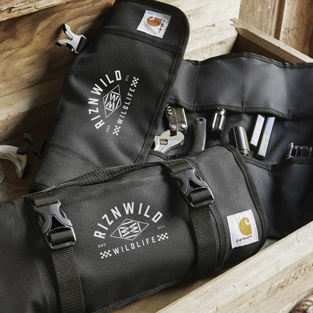 Icon Carhartt 18-Pocket Utility Roll in Black