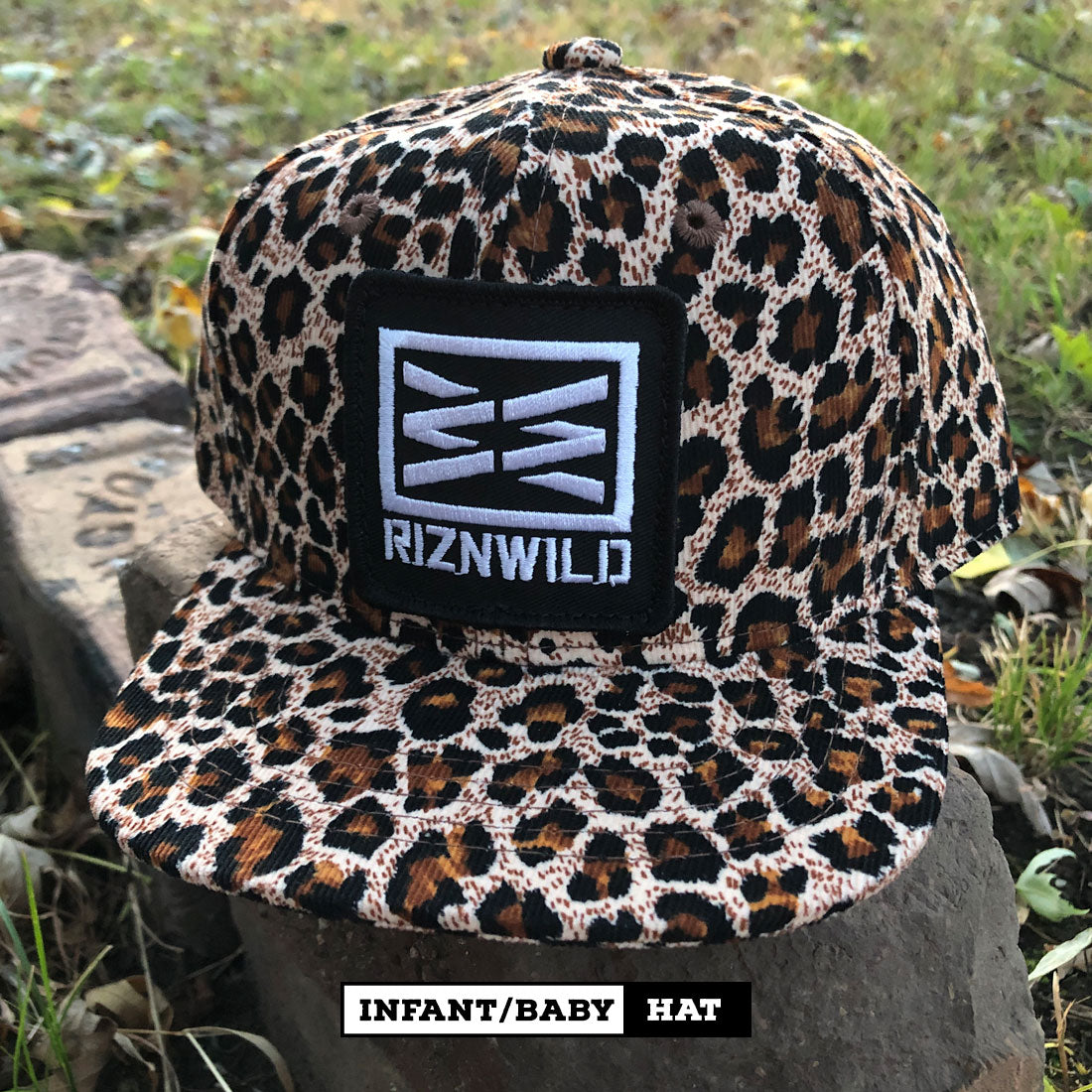 Basic Infant/Baby Hat in Cheetah