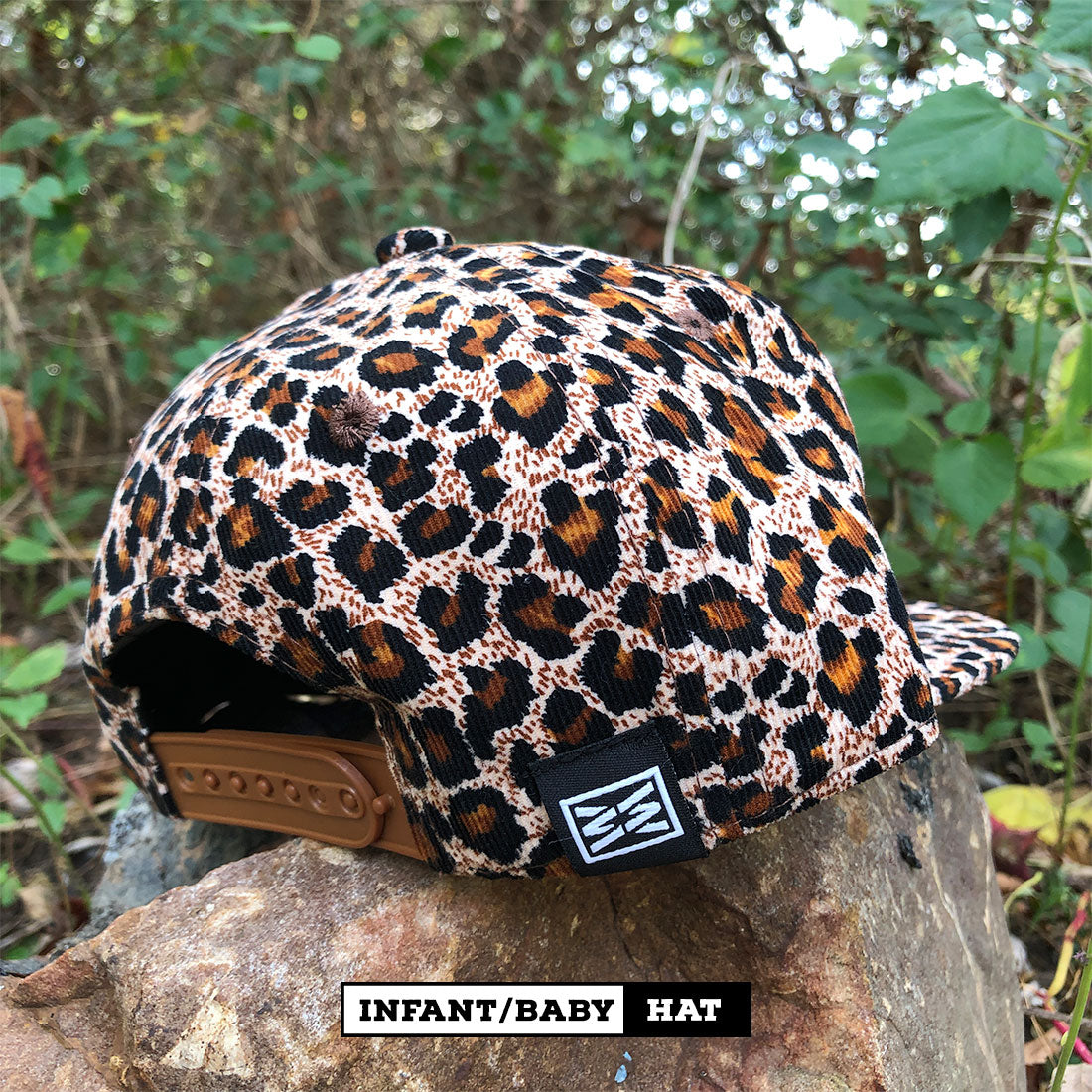 Basic Infant/Baby Hat in Cheetah