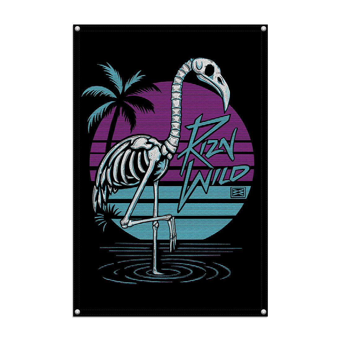 Skelingo 2' X 3' banner