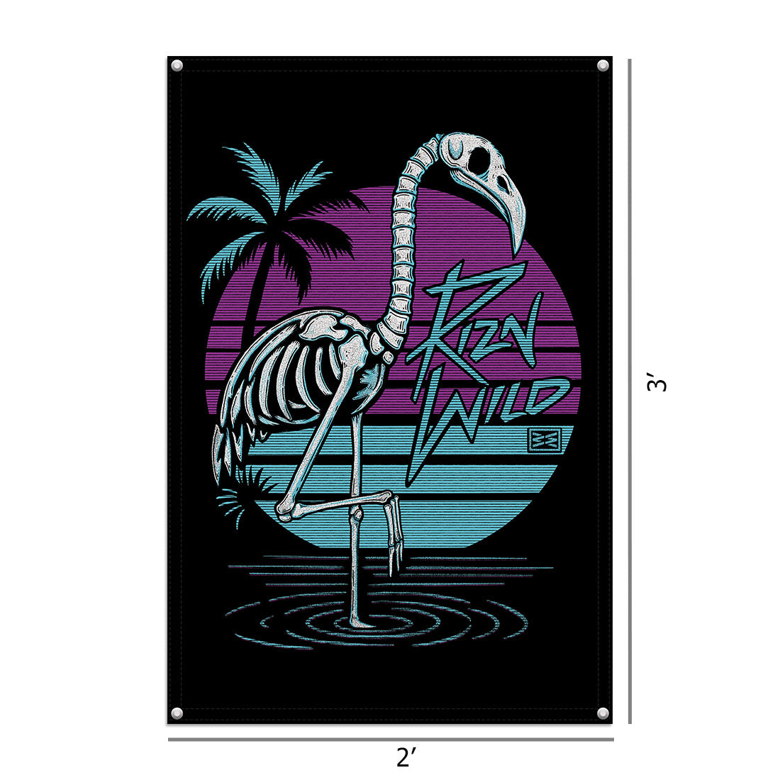 Skelingo 2' X 3' banner