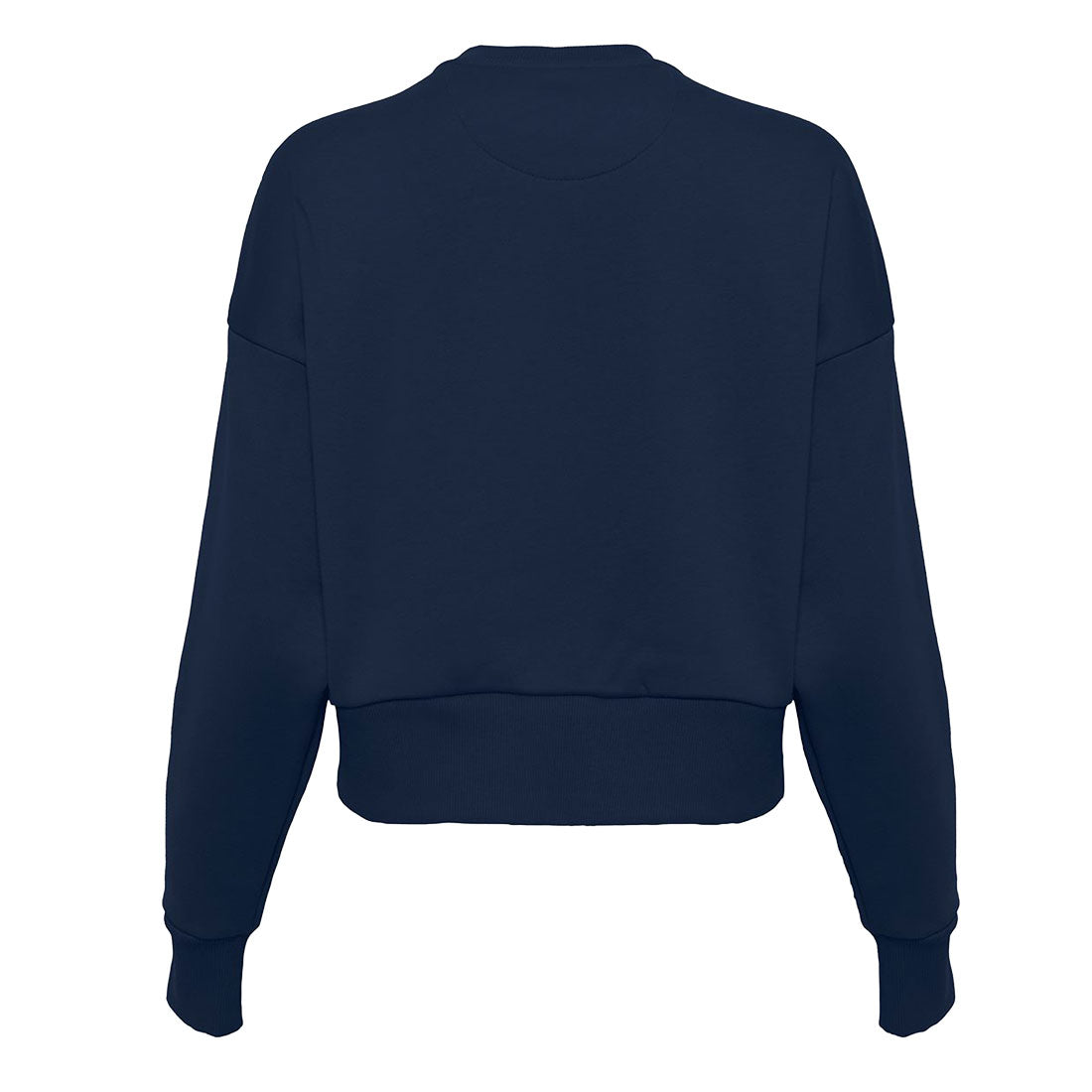 Navy blue RIZNWILD sweatshirt on a white background