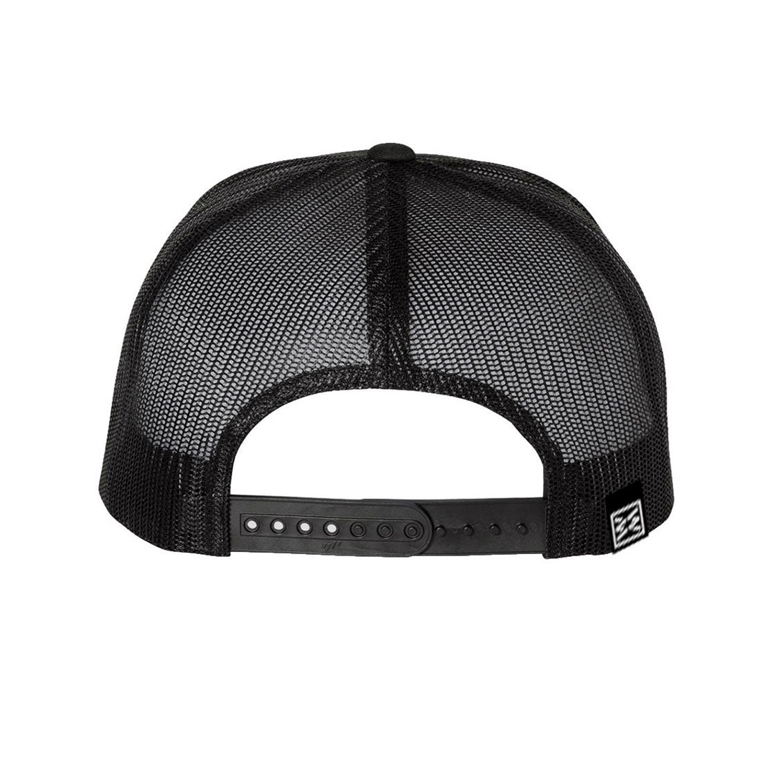 STORM CURVED BILL TRUCKER HAT IN BLACK