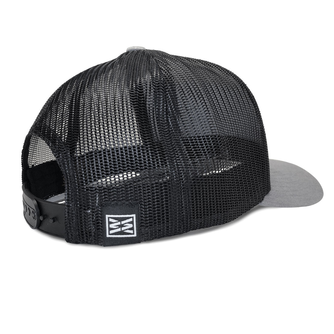 RIZNWILD range curved bill snapback hat back view