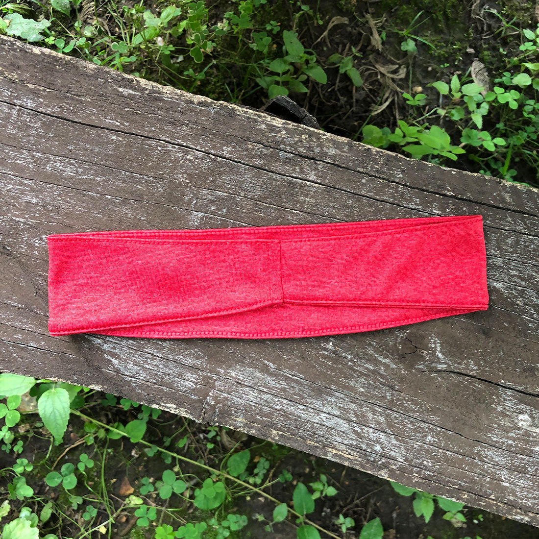 Storm headband in Scarlet Heather