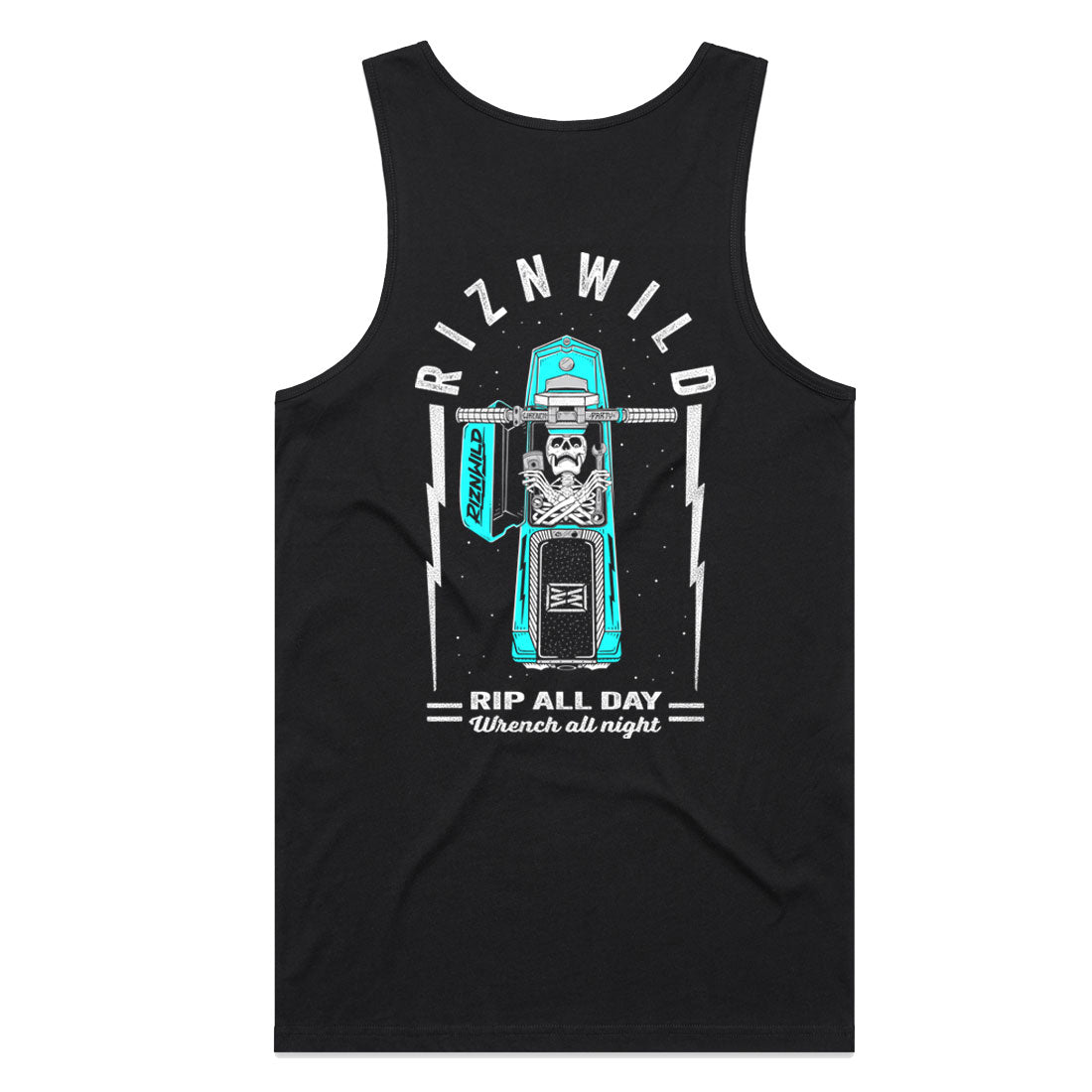 RIP MEN'S TANK IN BLACK