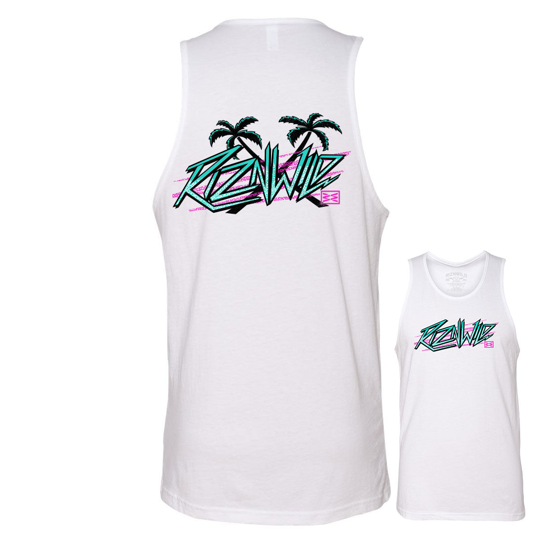 Electra Men's Tank in White