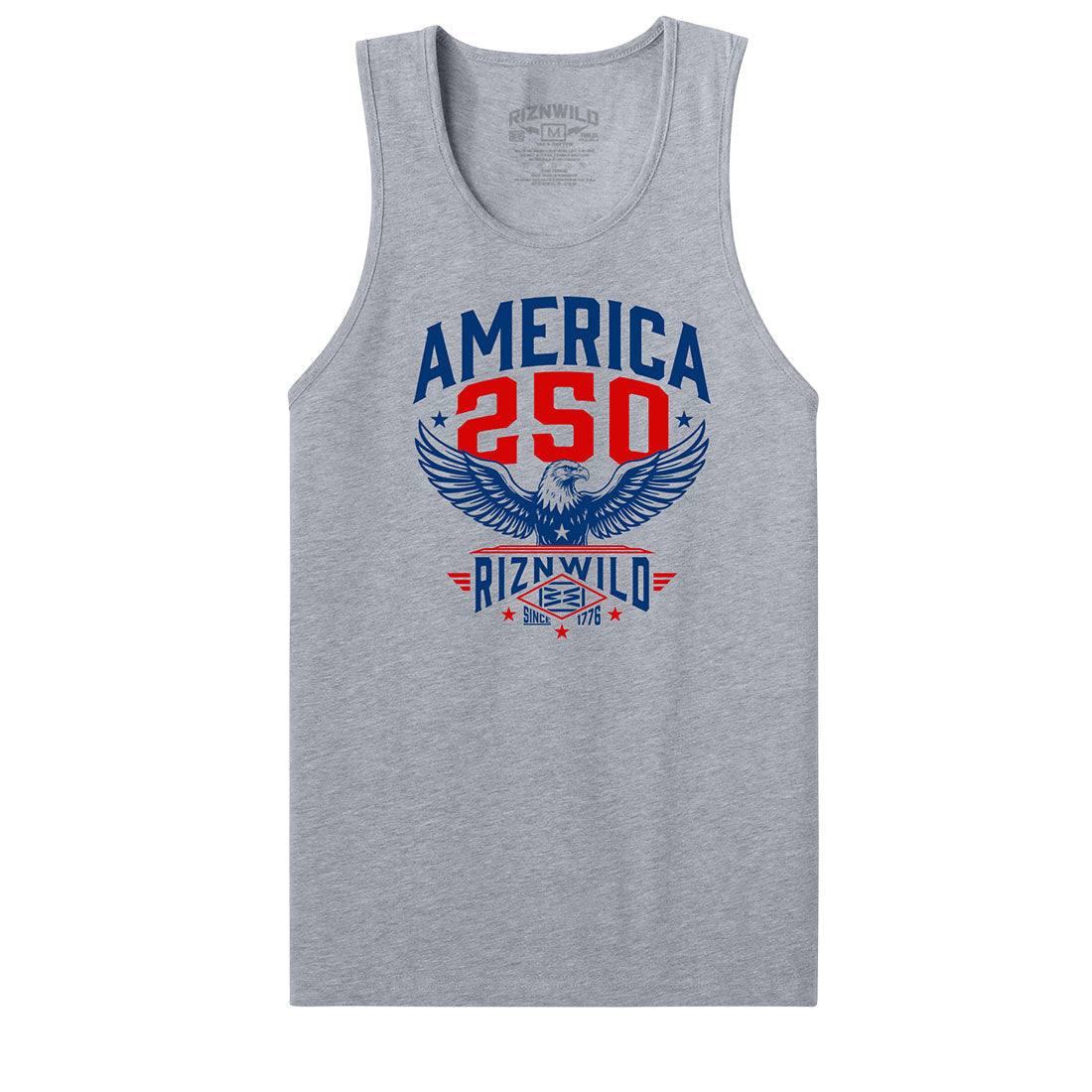 Freedom 250 Mens Tank in Athletic Heather