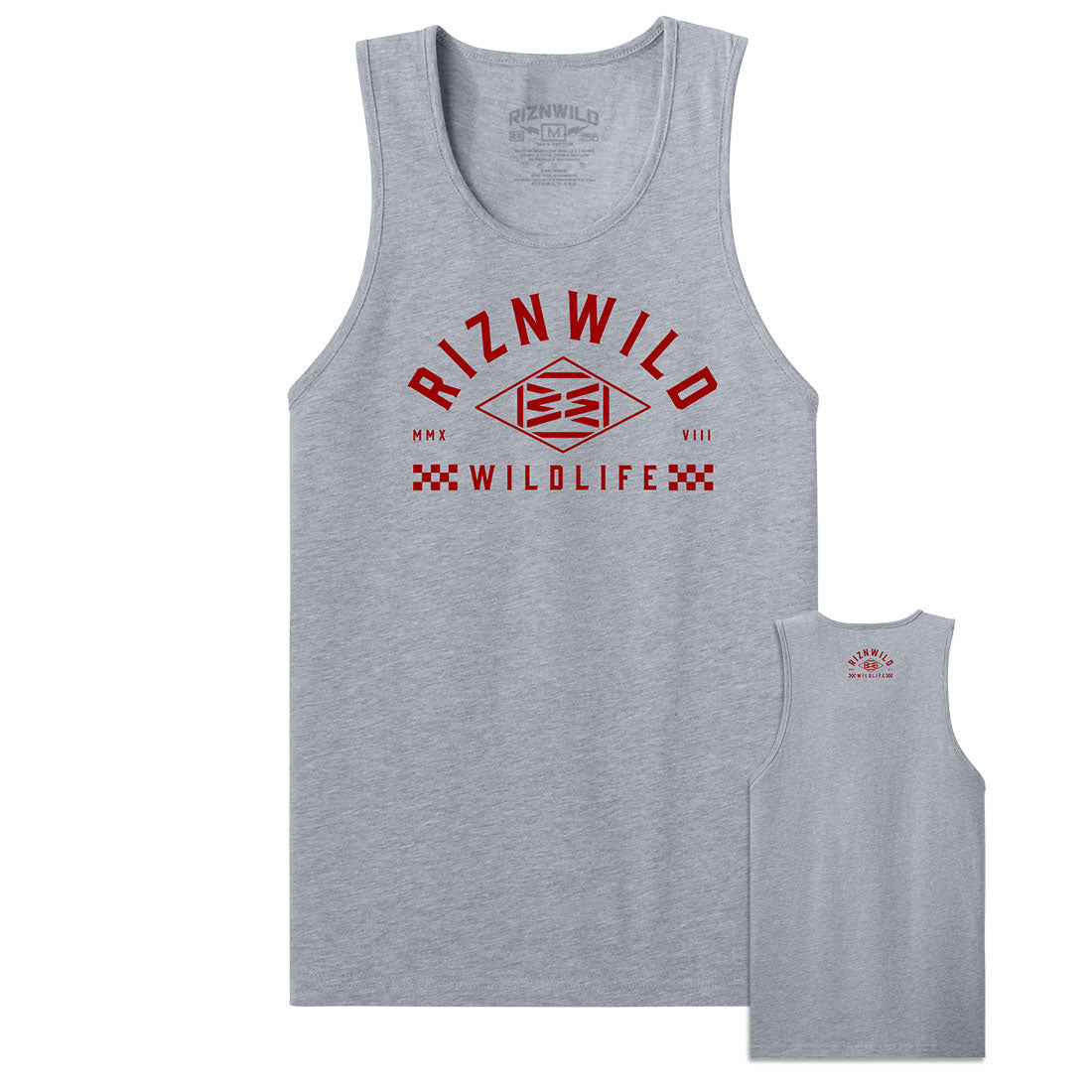 Icon Mens Tank in Athletic Heather