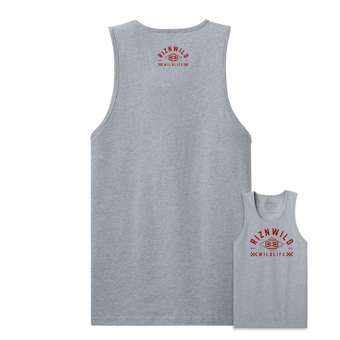 Icon Mens Tank in Athletic Heather