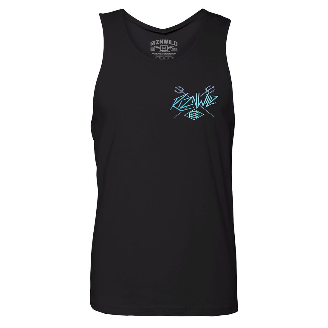 Neptune Men's Tank in Black