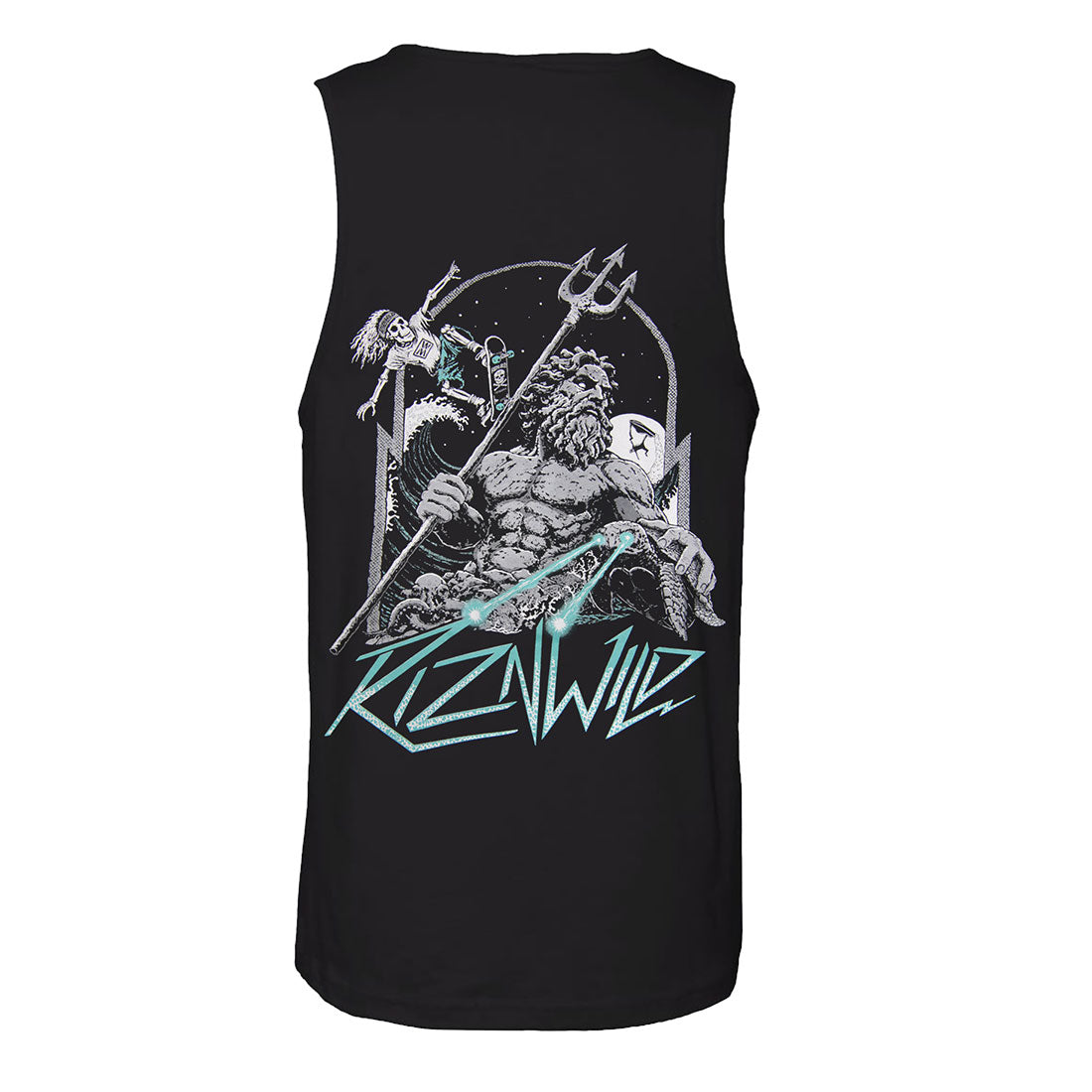 Neptune Men's Tank in Black