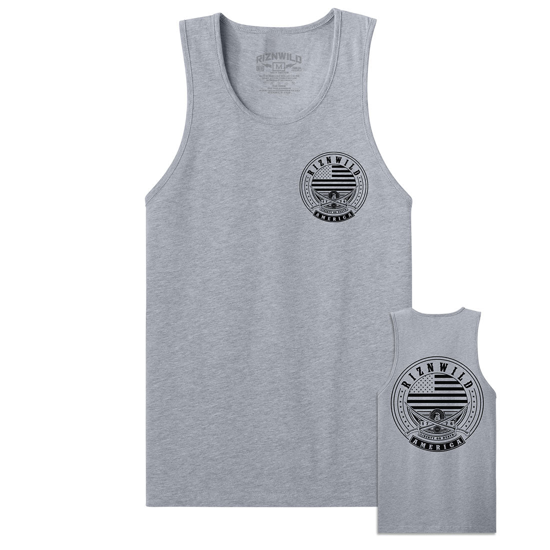 Liberty Men's Tank in Athletic Heather