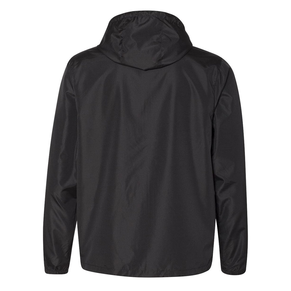 Parallel Mens Lightweight Windbreaker Jacket in Black