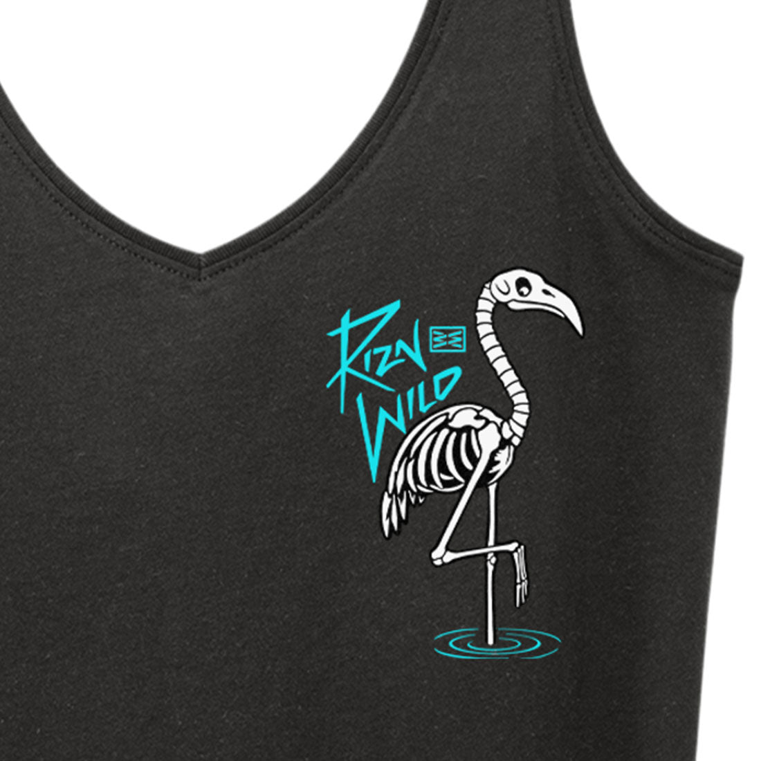 Tropical bones, retro tones. The Skelingo Tank is for the misfits who chase sunsets, crash campfires, and live life one wild weekend at a time. It’s not just a tank—it’s a mood.