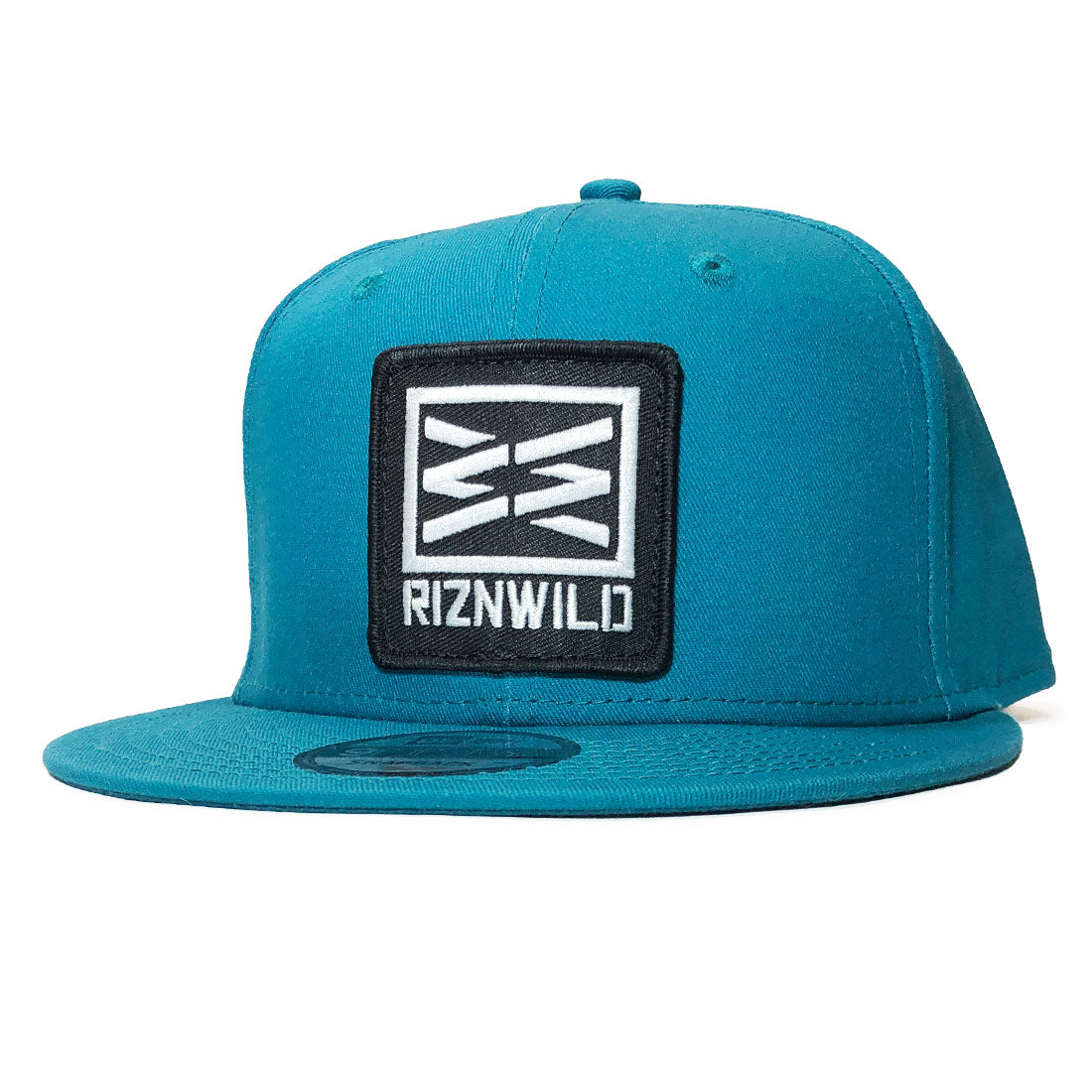RIZNWILD new era teal snapback hat