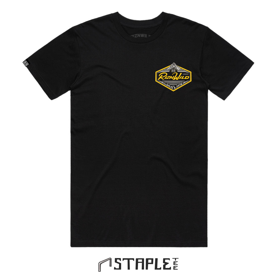 GOOD TIMES MENS STAPLE TEE IN BLACK