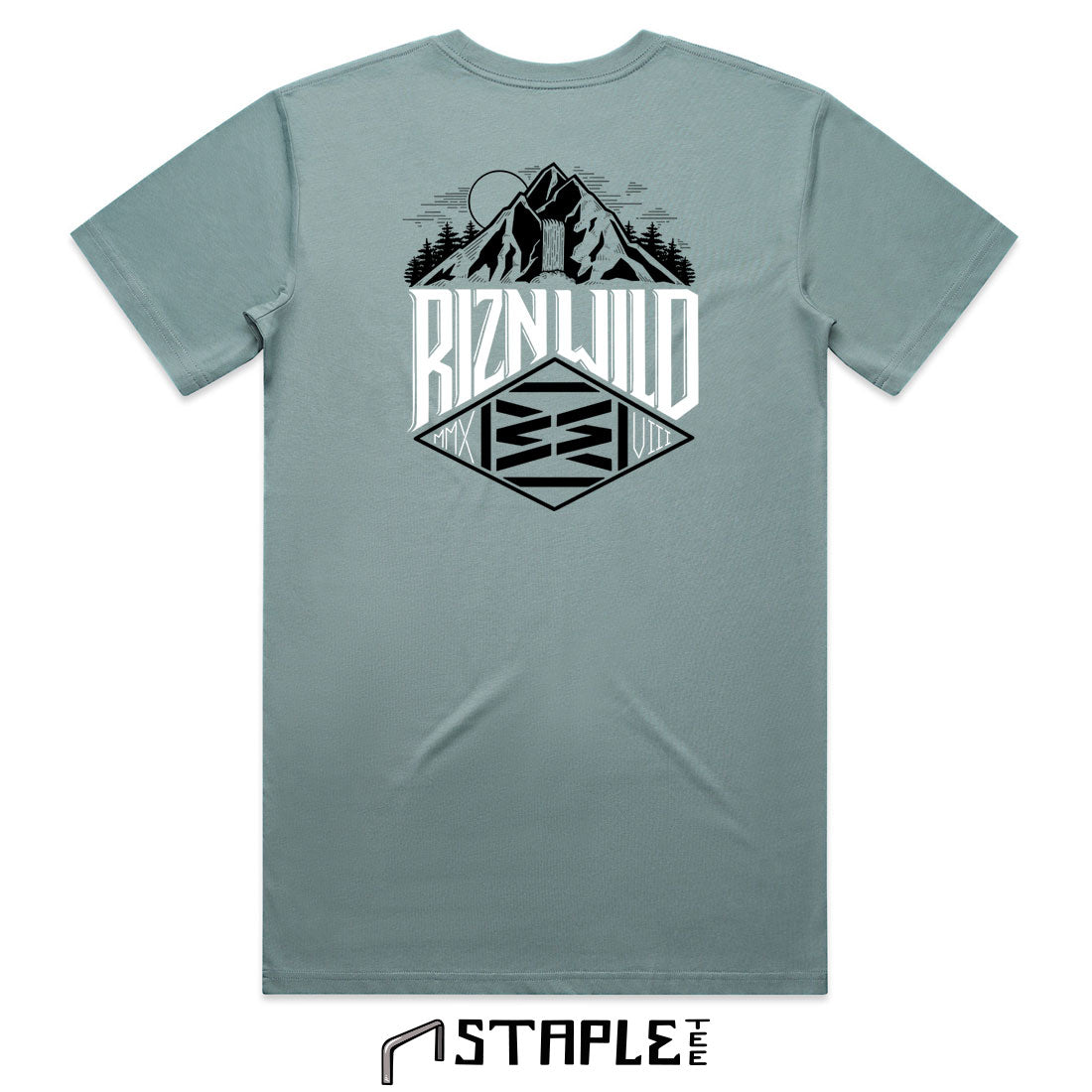RIDGE MENS STAPLE TEE IN MINERAL