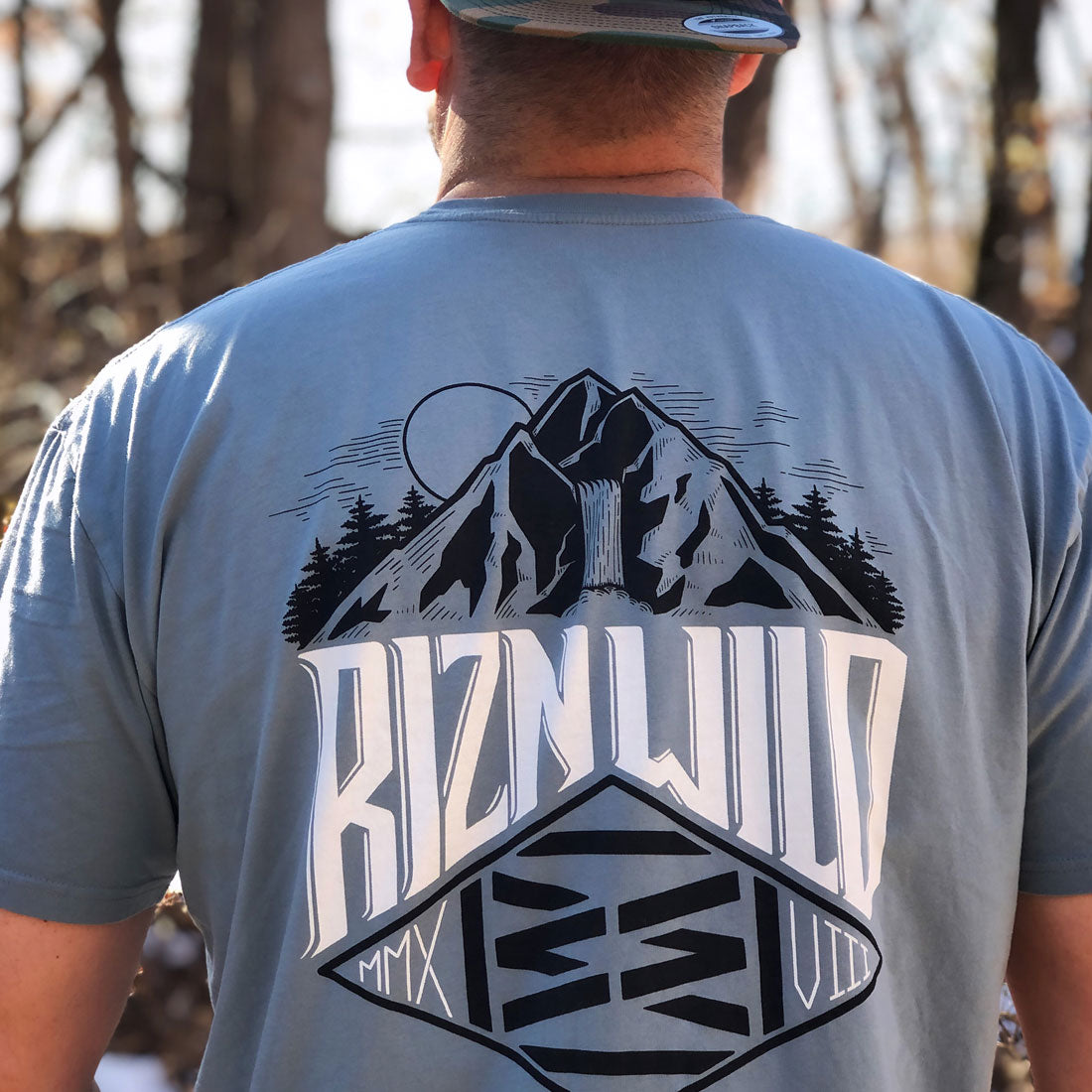 RIDGE MENS STAPLE TEE IN MINERAL