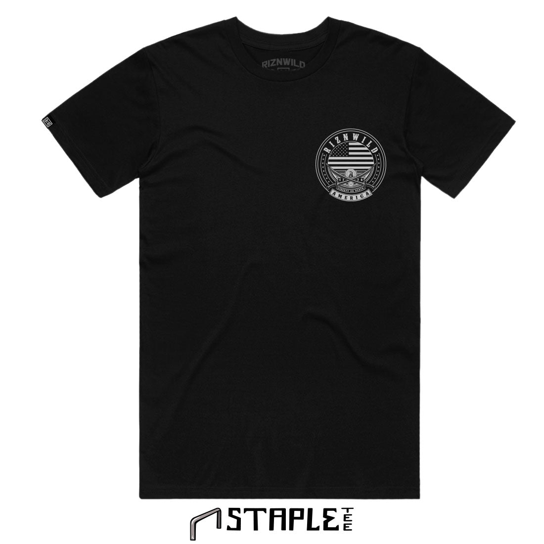 Liberty Mens Staple Tee in Black