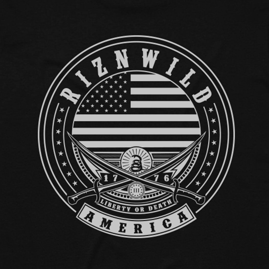 Liberty Mens Staple Tee in Black