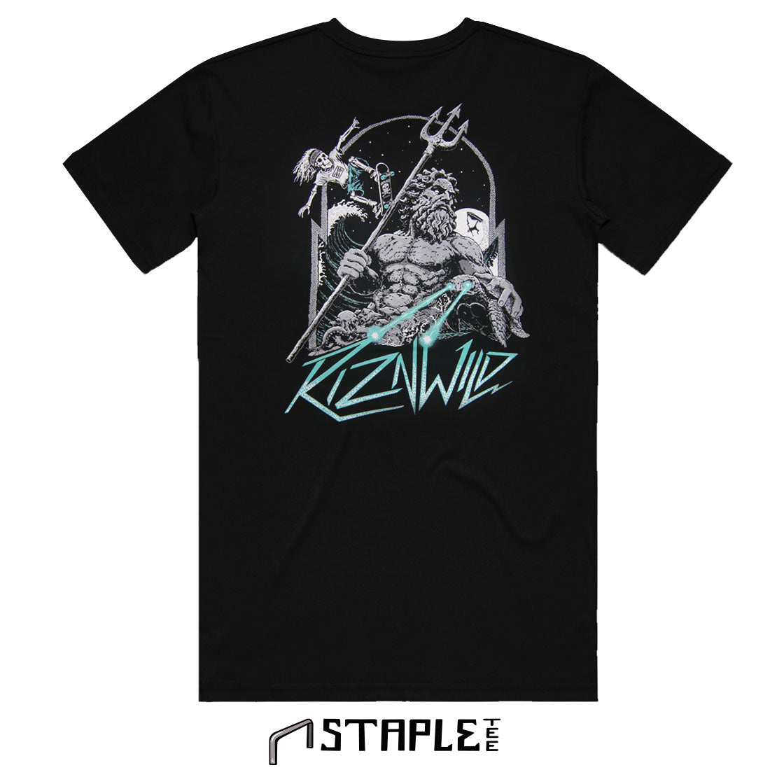 Neptune Men's Staple Tee in Black