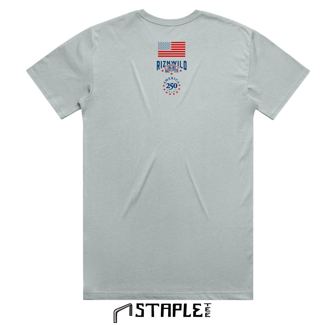 America 250 Mens Staple Tee in Smoke
