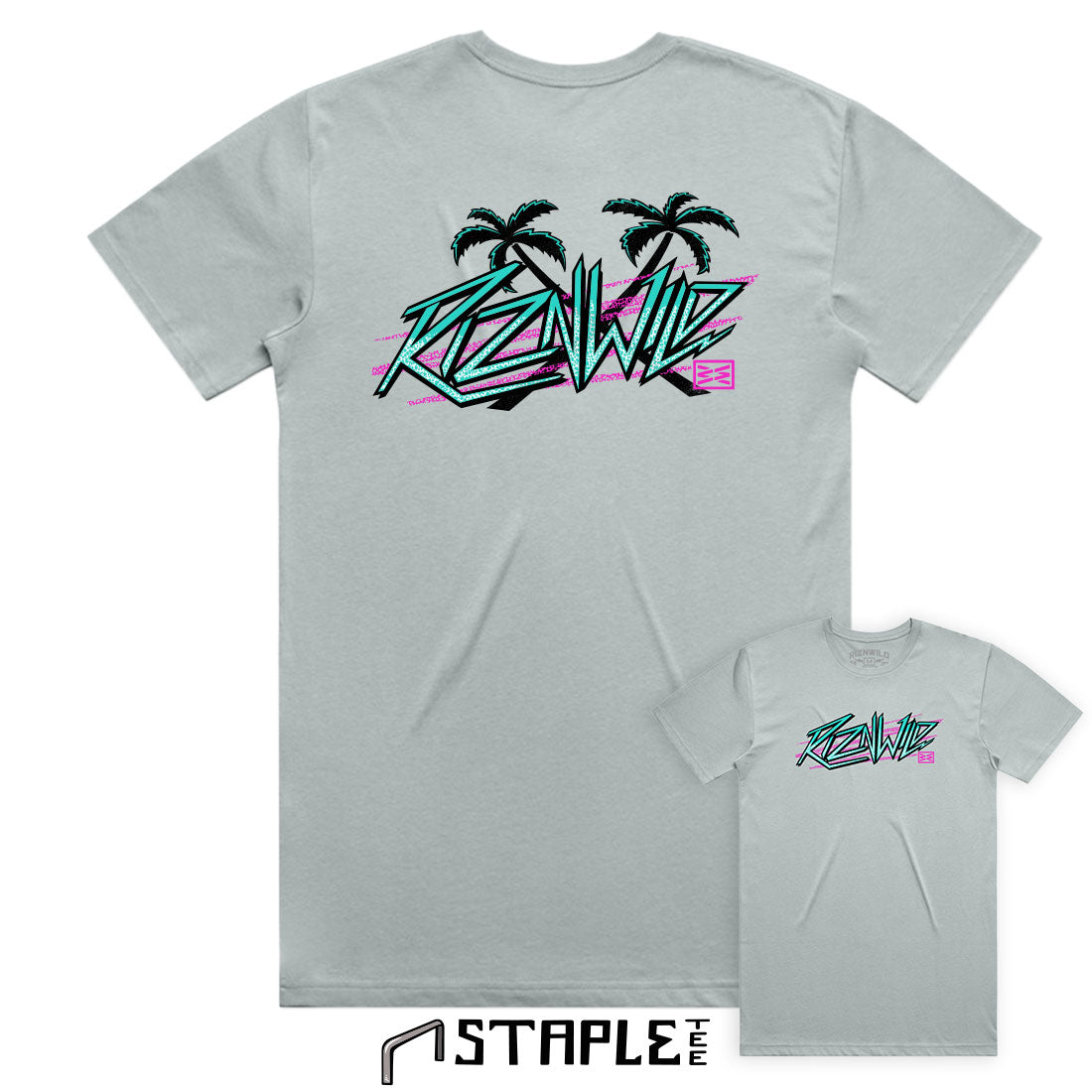 Electra Mens Staple Tee in Smoke