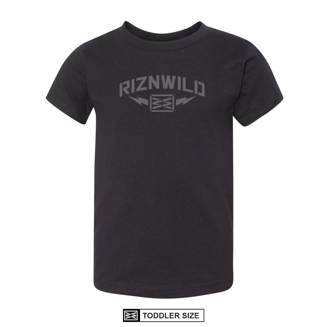 Force Toddler Tee in Black