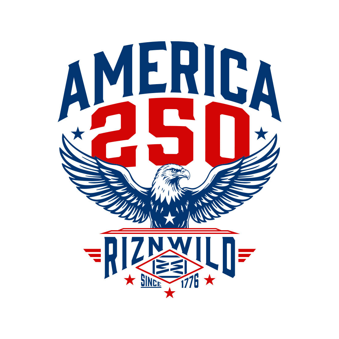 Freedom 250 Toddler Tee in Athletic Heather