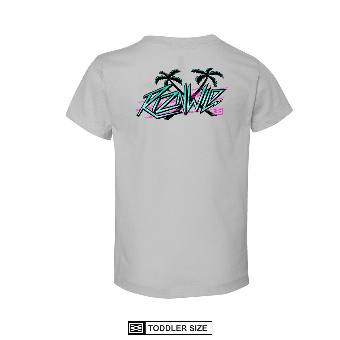 Electra Toddler Tee in Solid Athletic Grey