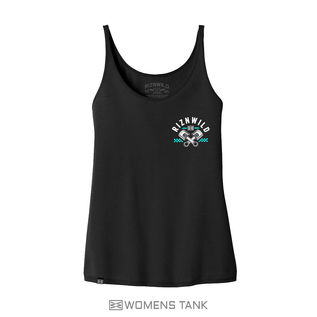 RIP WOMENS SLOUCHY TANK IN BLACK