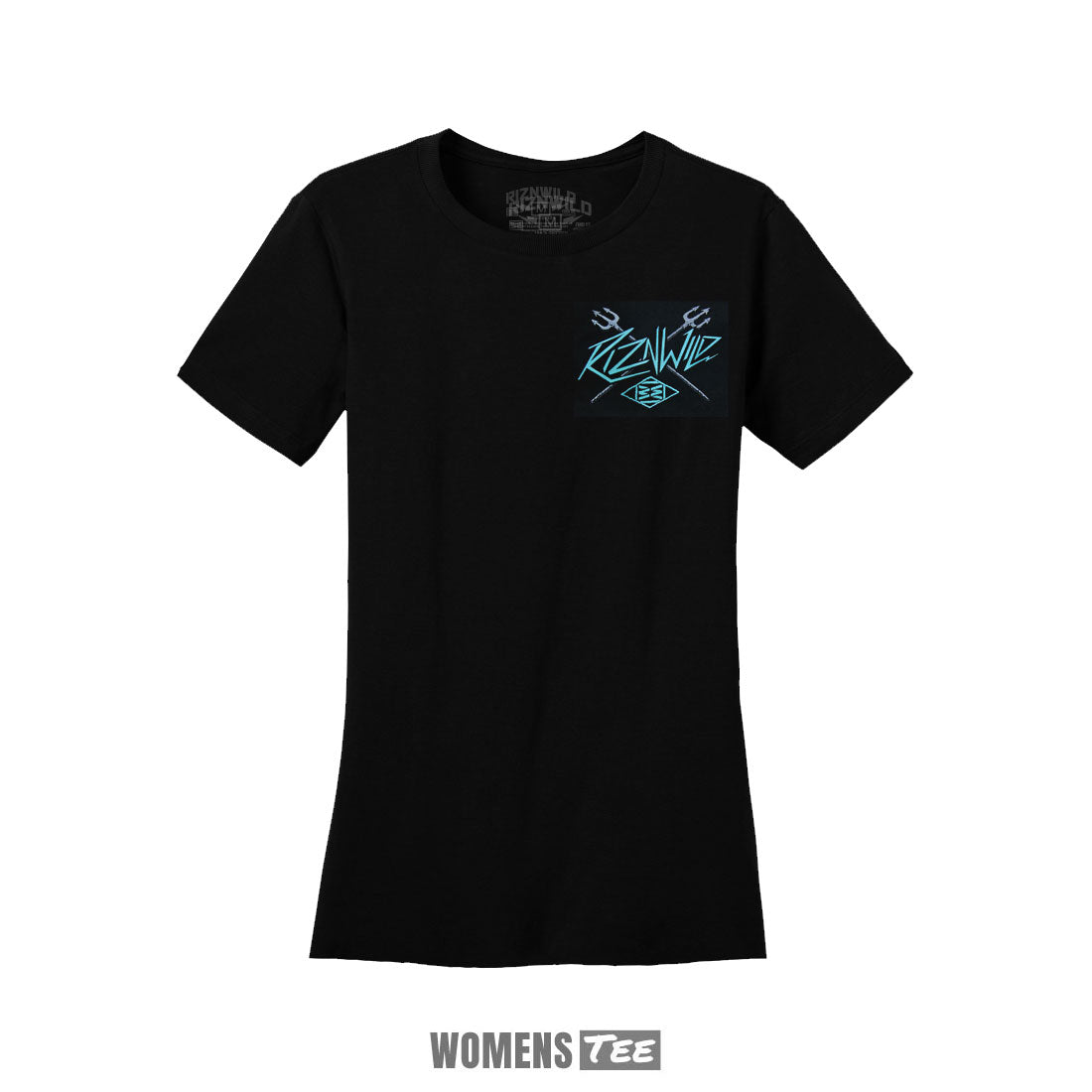 Neptune Women's Short Sleeve Tee in Black
