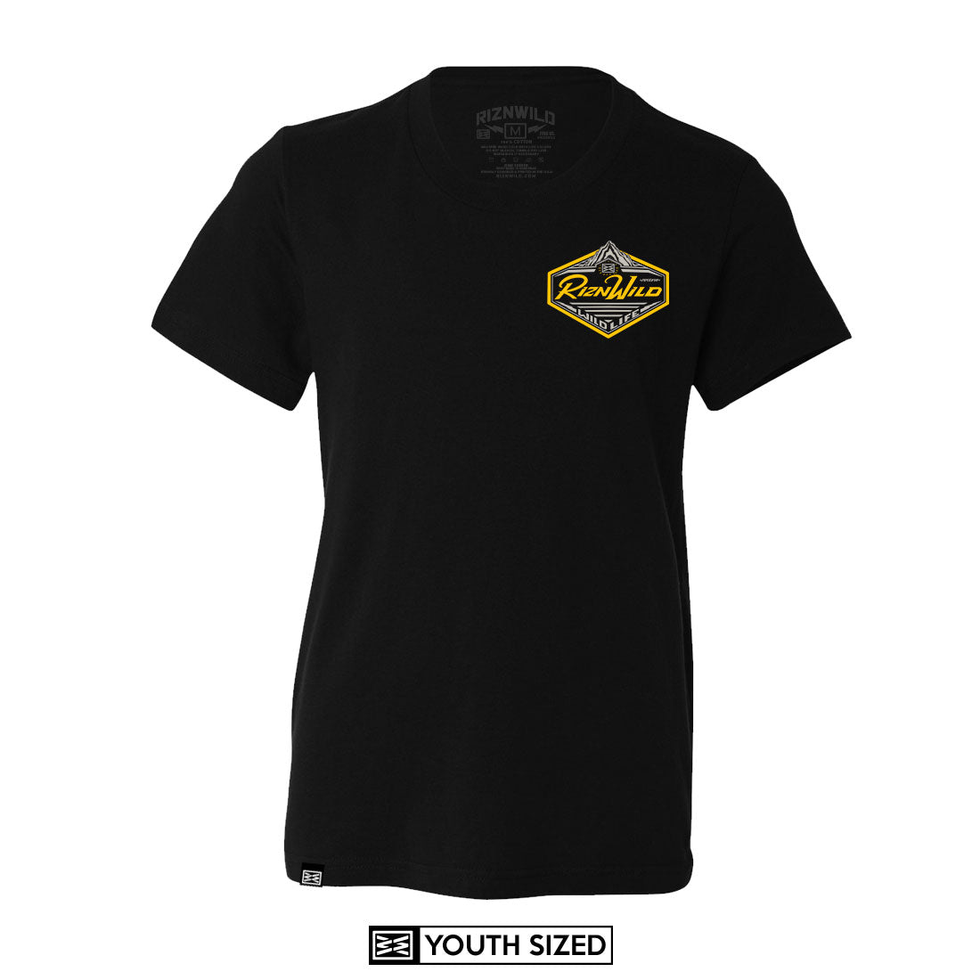 GOOD TIMES YOUTH TEE IN BLACK