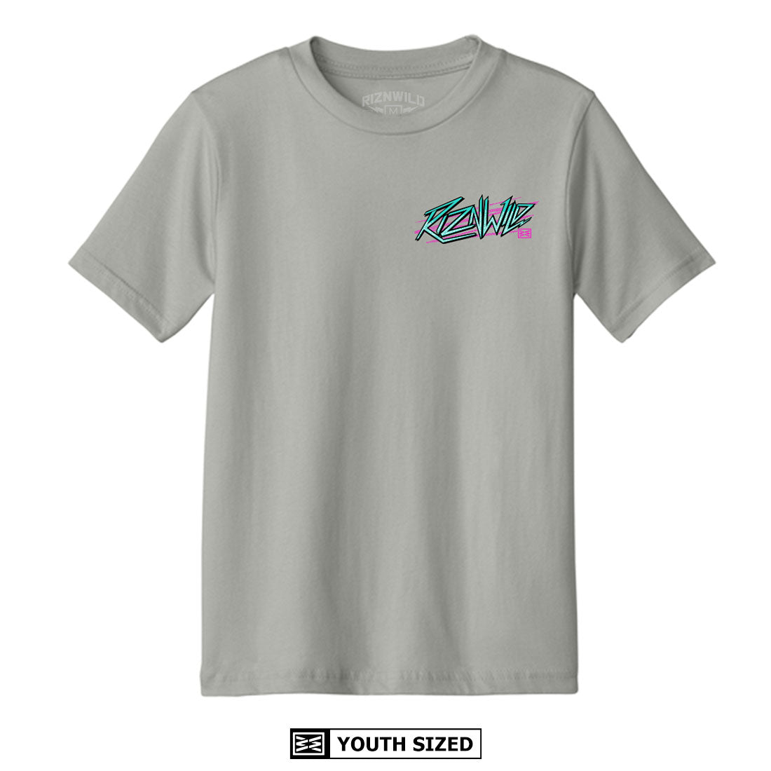 Electra Youth Tee in Light Grey