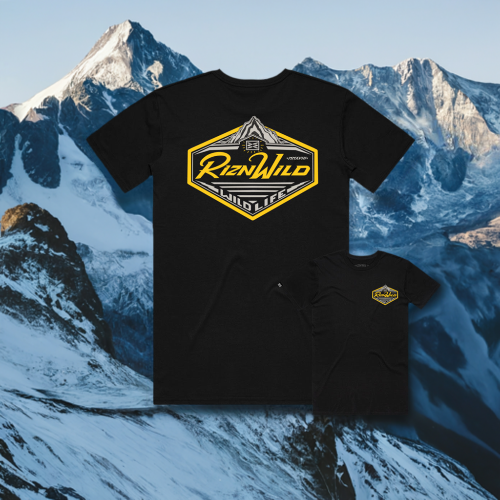GOOD TIMES MENS STAPLE TEE IN BLACK