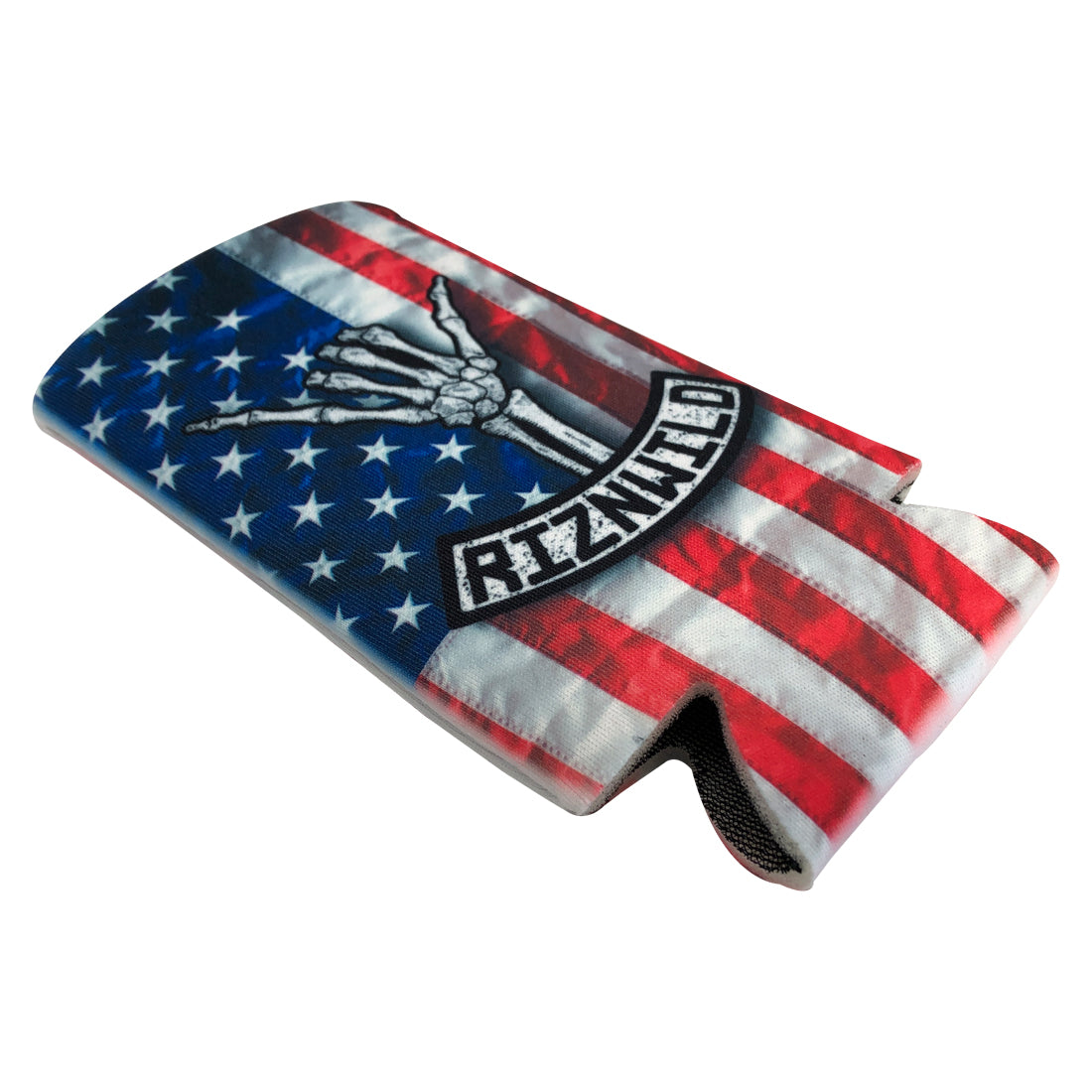 Shaka Slim Sublimated Koozie in America 12 oz