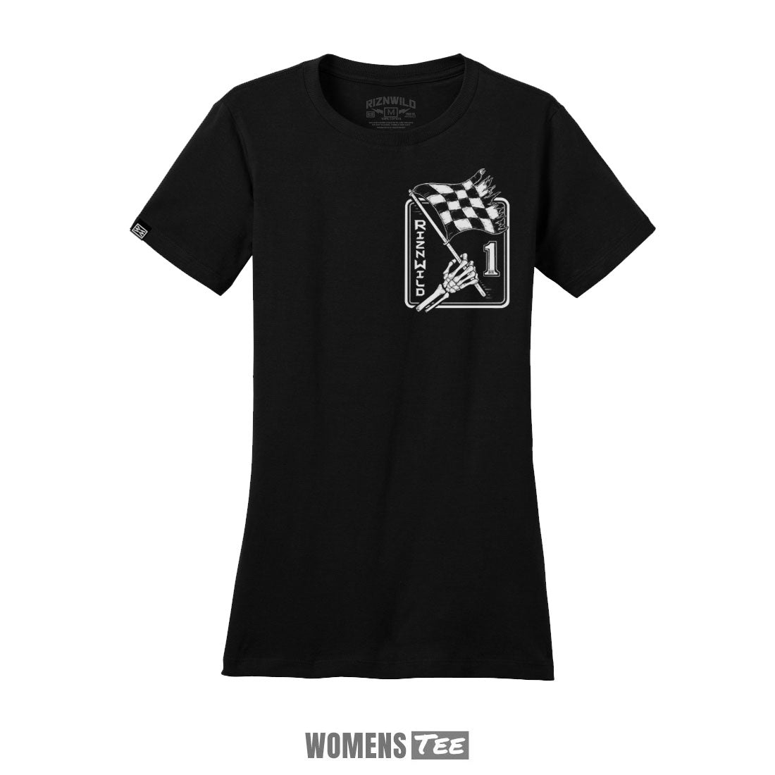 DEATH RACE WOMEN'S SHORT SLEEVE TEE IN BLACK