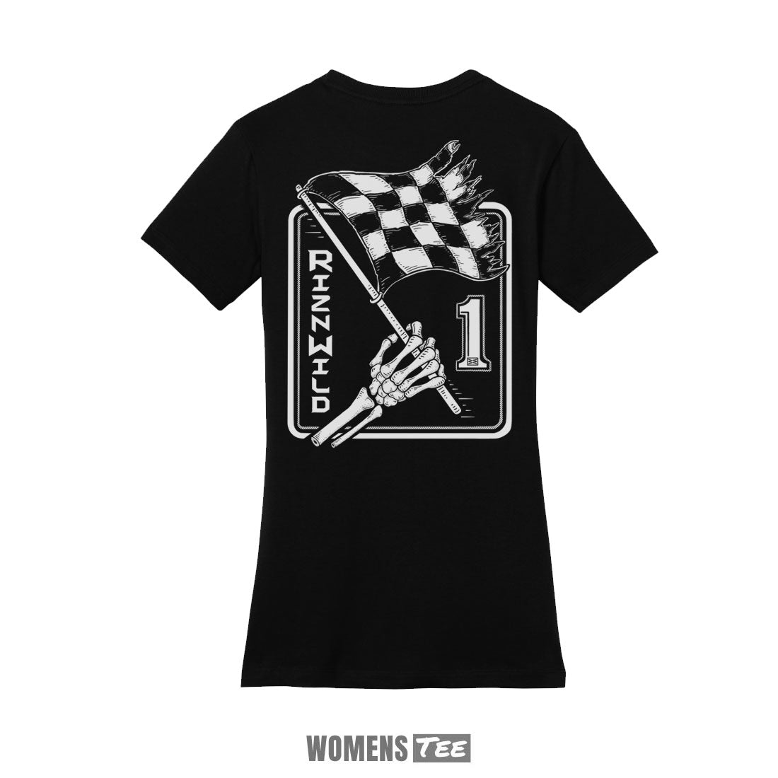 DEATH RACE WOMEN'S SHORT SLEEVE TEE IN BLACK