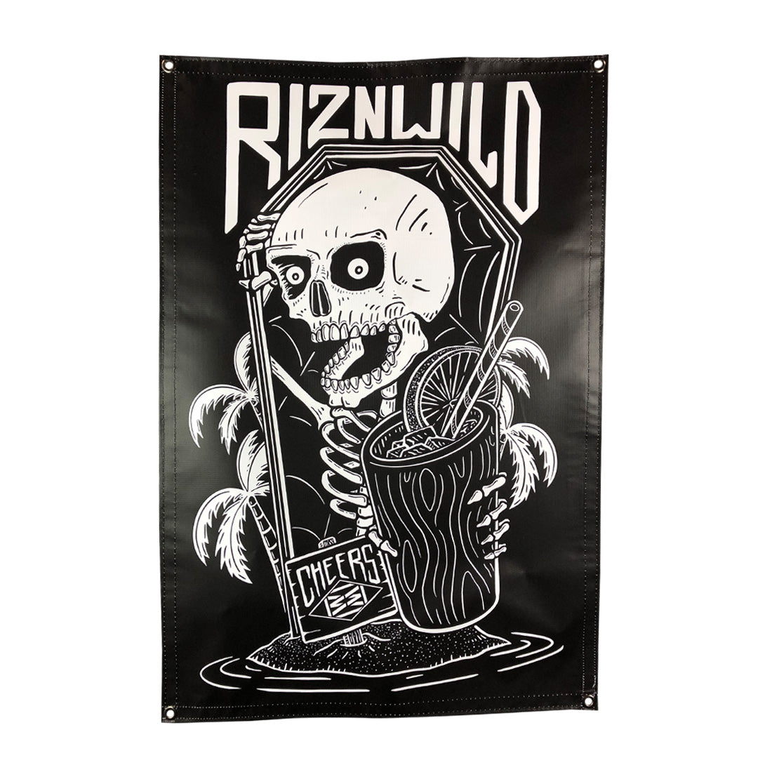 Skeleton Cove 2' X 3' banner